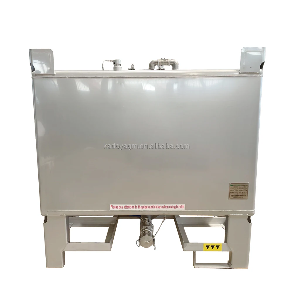 1000L IBC tote tank used for cold place with UN certificate for transportation of fuel oil