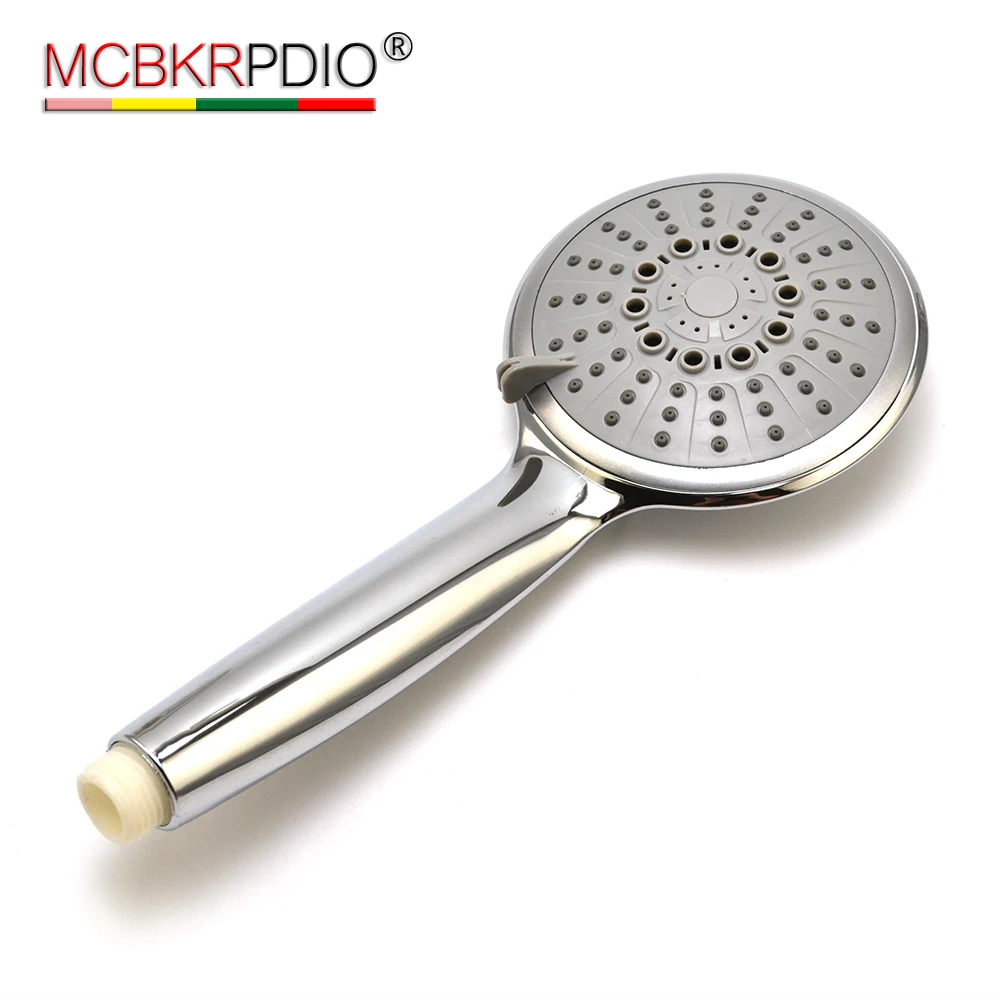 MCBKRPDIO Chrome-plated massage handle bathroom shower hand ABS plastic shower hand for toilet