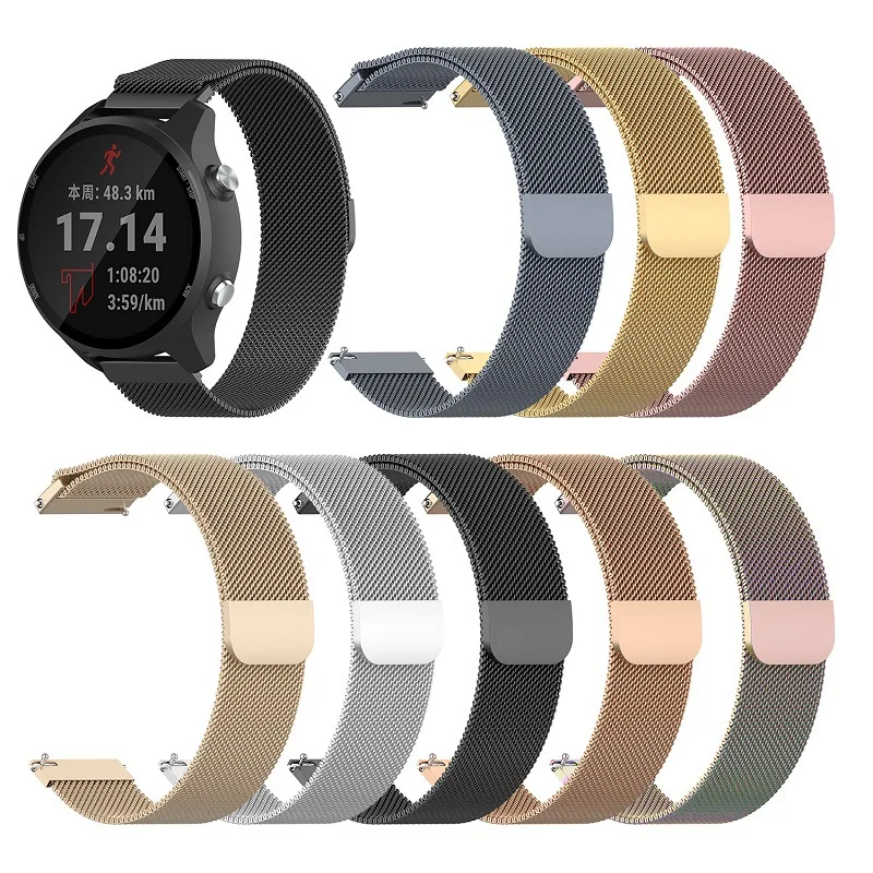 20mm 22mm Milanese Loop Watch Band Strap Bracelet For Amazfit GTR 42mm 47mm / GTS (A1913) / BIP