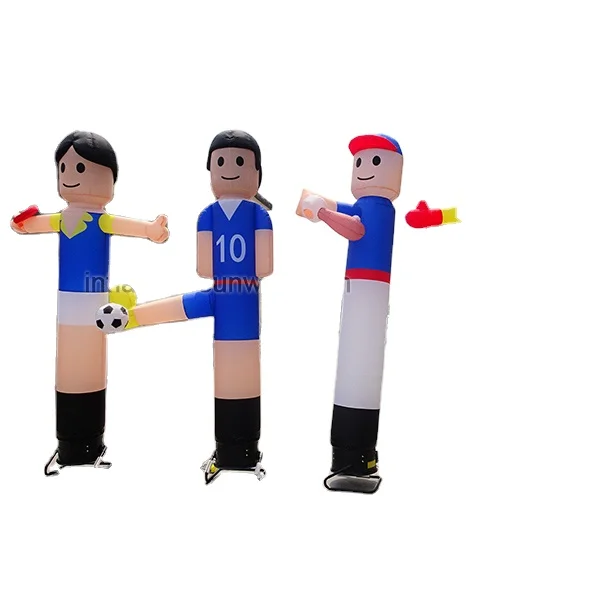 Advertising Inflatable Air Sky Dancer Cartoon Waving Tube Man Mini Desktop Dancing Waver for events