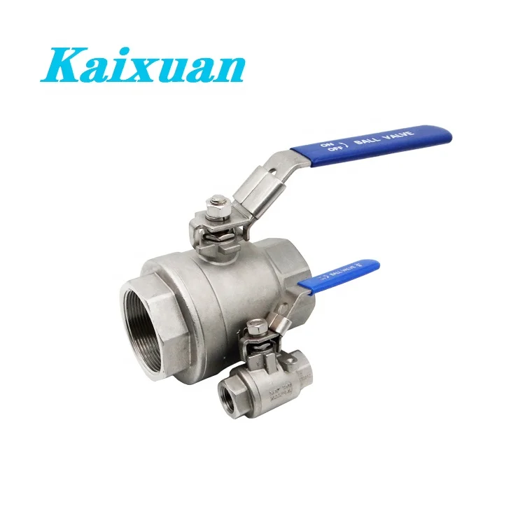 Stainless Steel Water Valve 304/316 2pcs Ball Valve 1000WOG 2000 WOG DN15 DN25 stainless steel ball valve