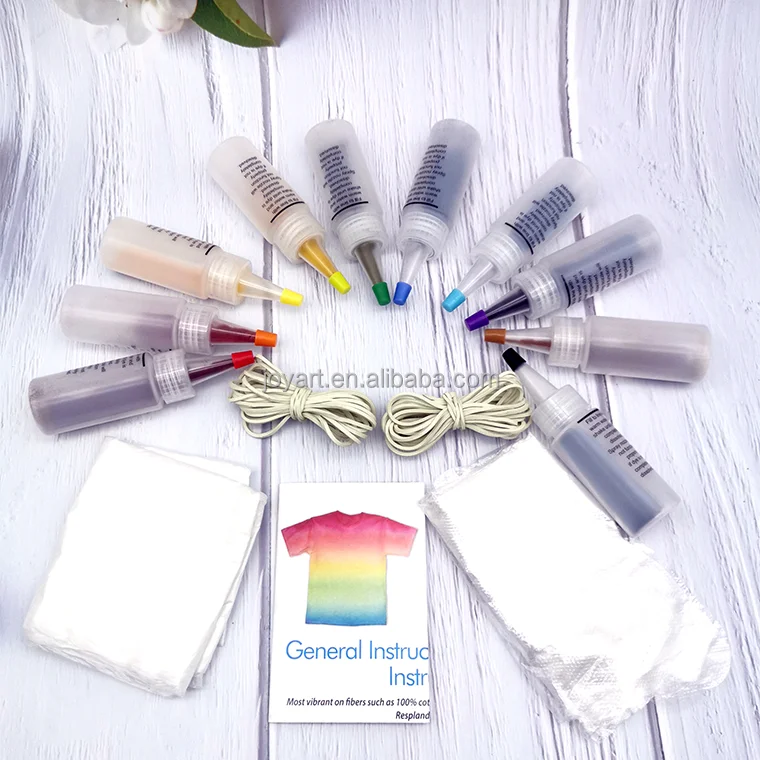 5 colors Powder Dye Hoodies White Socks Gloves Shoes Canvas Bag Paint Tie Dye kit