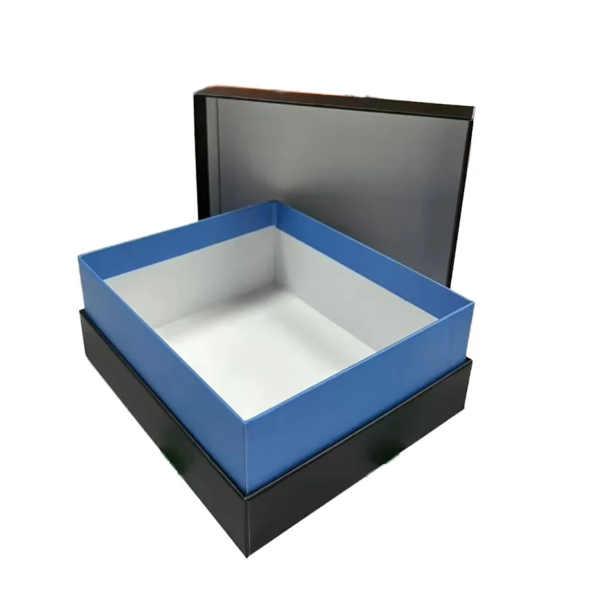 Customizable Recyclable Luxury Cardboard Rigid Handmade Cosmetic Skincare Lid Base Consumer Electronics Durable Eco-Friendly