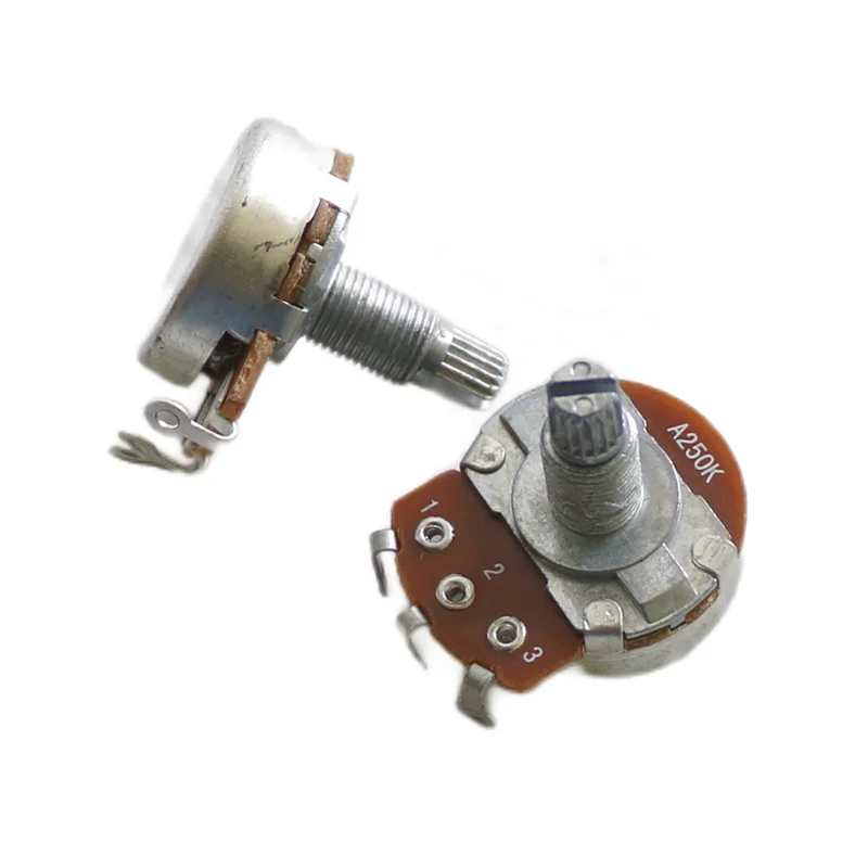 Donlis 18mm shaft full size Electric Guitar pots From Wholesale electronic parts supplier for guitar and bass