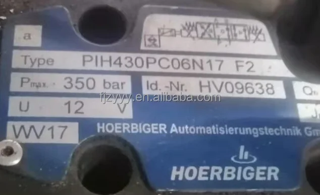 HOERBIGER SVS221BE08PD HV08745 SVN221BE08P HV08742 гидравлический распределительный клапан серво valve PIH430PC06N17-F2 pih430pco6n17
