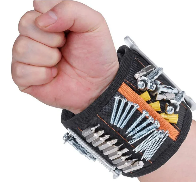 Магнитный браслет с 15 мощными магнитами магнитный инструмент ремень для удержания инструментов шурупов гвоздей болтов