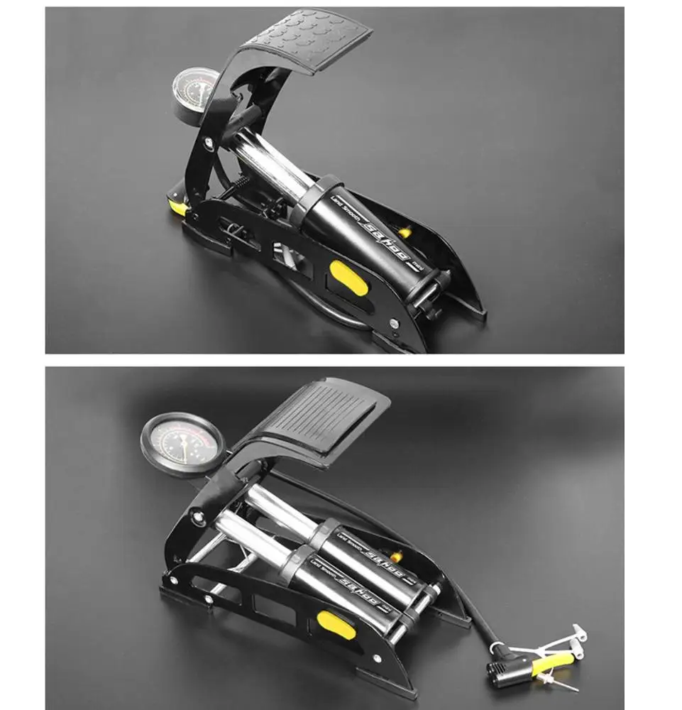 Wholesale High Pressure Durable Aluminium Alloy Foot Bicycle Air Pump