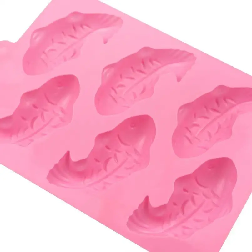 SA-496  DIY Baked Carp Mousse Cake Silicone Mold, Jelly Pudding, Manual Soap Mold Self-made Chocolate Mold