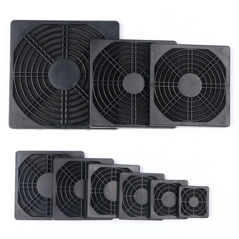 Buy a fan and get a net cover factory Outlet Cooling fan filter 60mm 120mm Fan dust filter