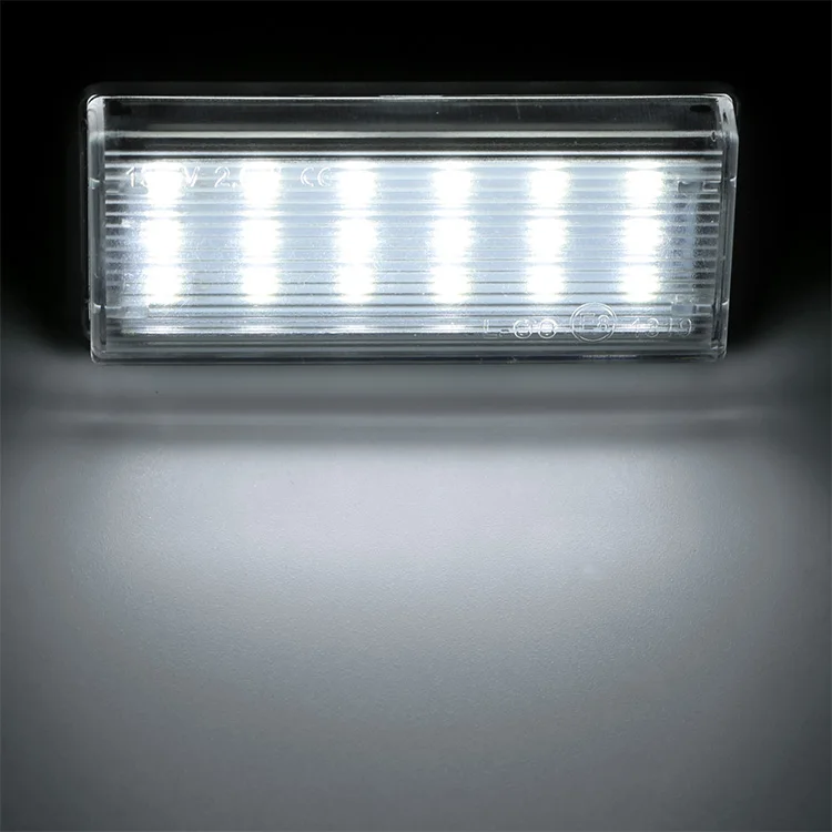 2835 SMD СВЕТОДИОДНЫЙ Автомобильный светильник для номерного знака toyota land cruiser jdm Lexus LX470 LX570 OEM 8127160332