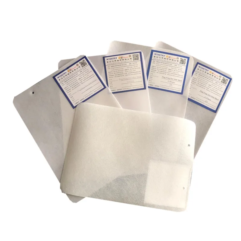 Factory Price Adhesive Sheet for Toe Puff and Counter Material Pingpong Hot Melt Sheet