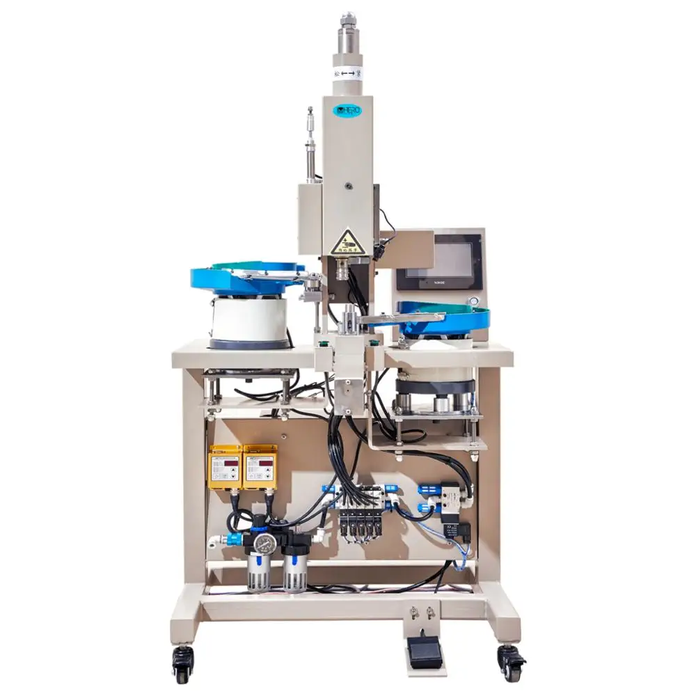 BEST-SELLING AUTOMATIC BUTTON ATTACHING MACHINE FOR SPORTS HATS MAKING FROM CHINA IMHERO