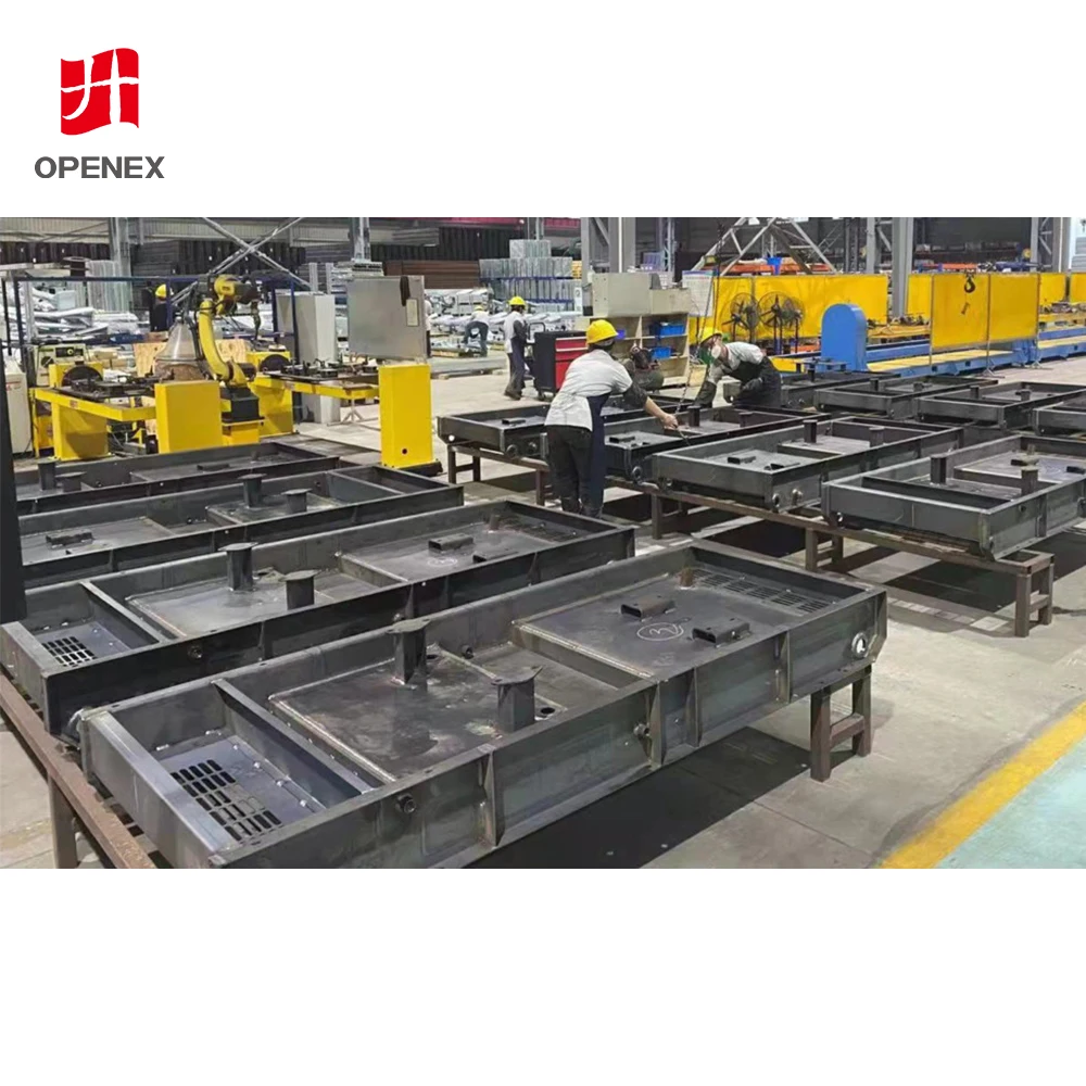 OEM Large Carbon Steel Machinery Parts Custom Structural Steel Welding Metal Chassis Case Sheet Metal Fabrication