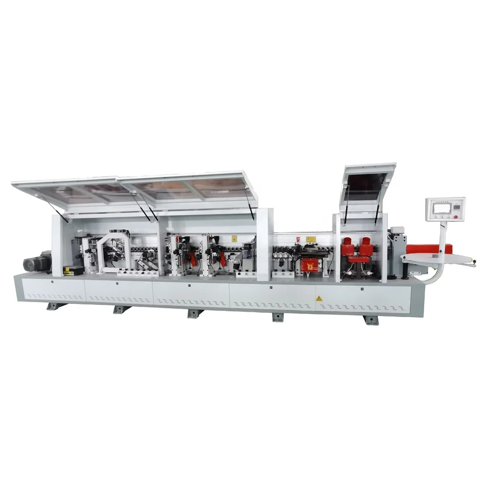 Cheap price  woodworking PVC MDF KDT edge bander wood full automatic edge banding machine with pre milling