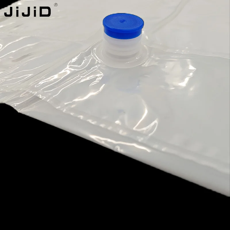 JIJID Condensed Milk Heatable Pouch BIB Bag In Box Soft EVOH BIB Bag With Valve Beverages Plastic Bag