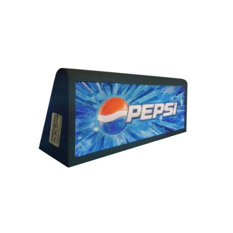 Рекламный цифровой знак на крышу такси с Wi-Fi 3G 4G в наличии