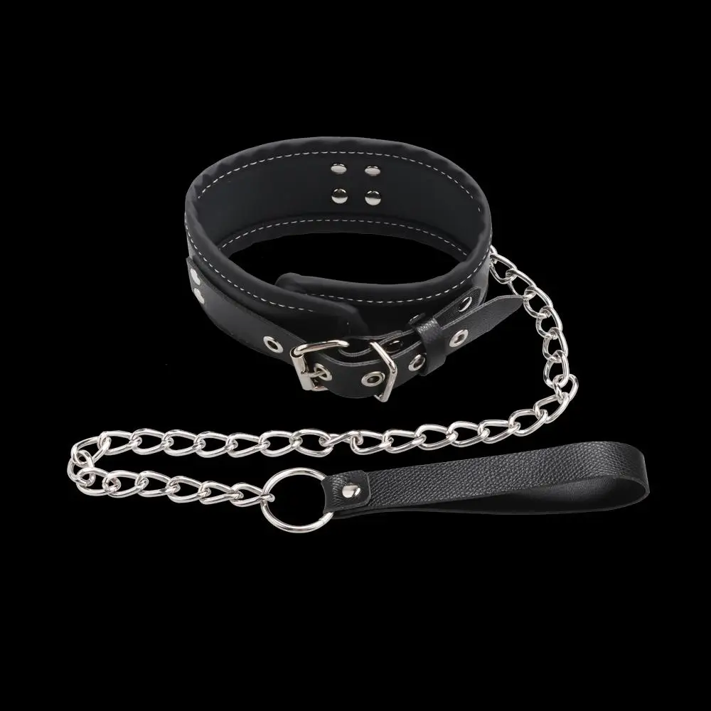 leather bondage kit fetish bdsm adult game slaves bondage gear  couple Sm