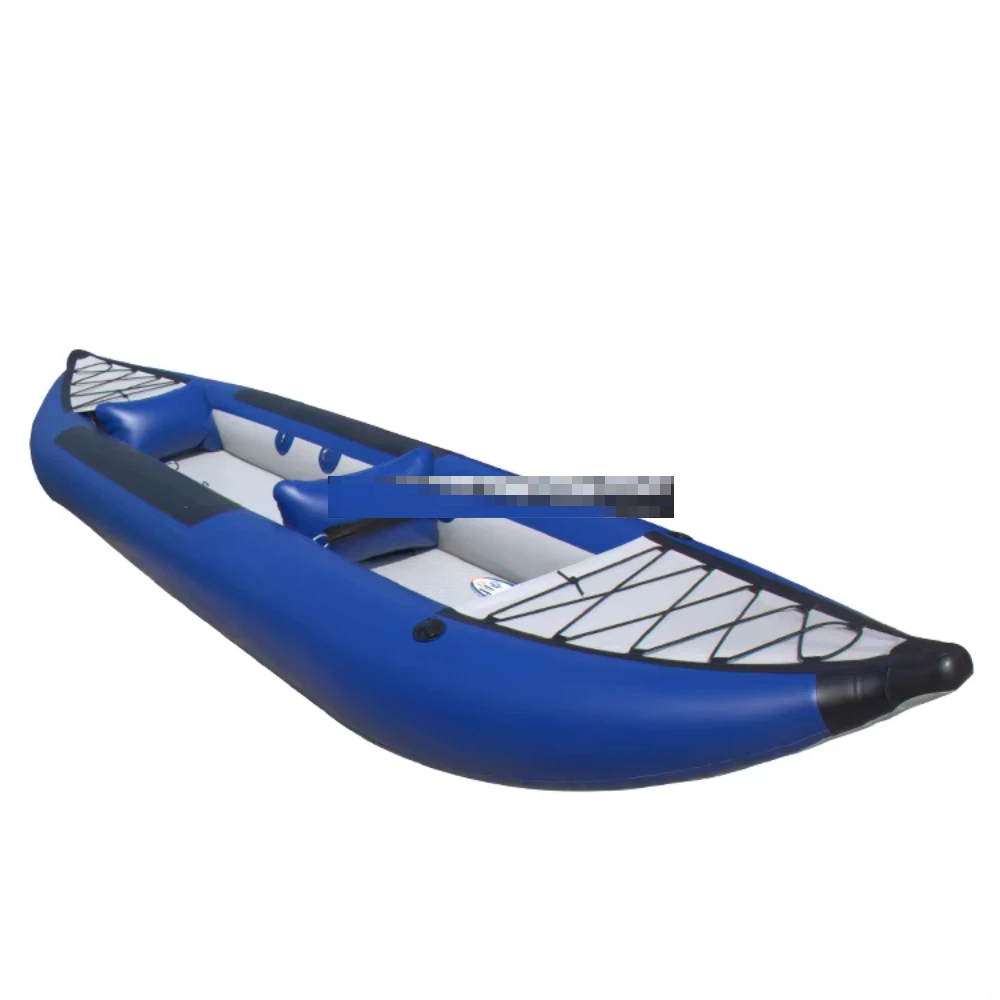 CNWAGNER Used Inflatable PVC Fish Kayak 2-Person Kayak for Drifting and Surfing Sale for Outdoor Lake Activities