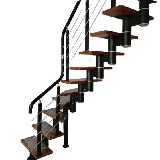 Hot sale adjustable stair frame cheap price winder stairs manufacturers simple modern stair treads