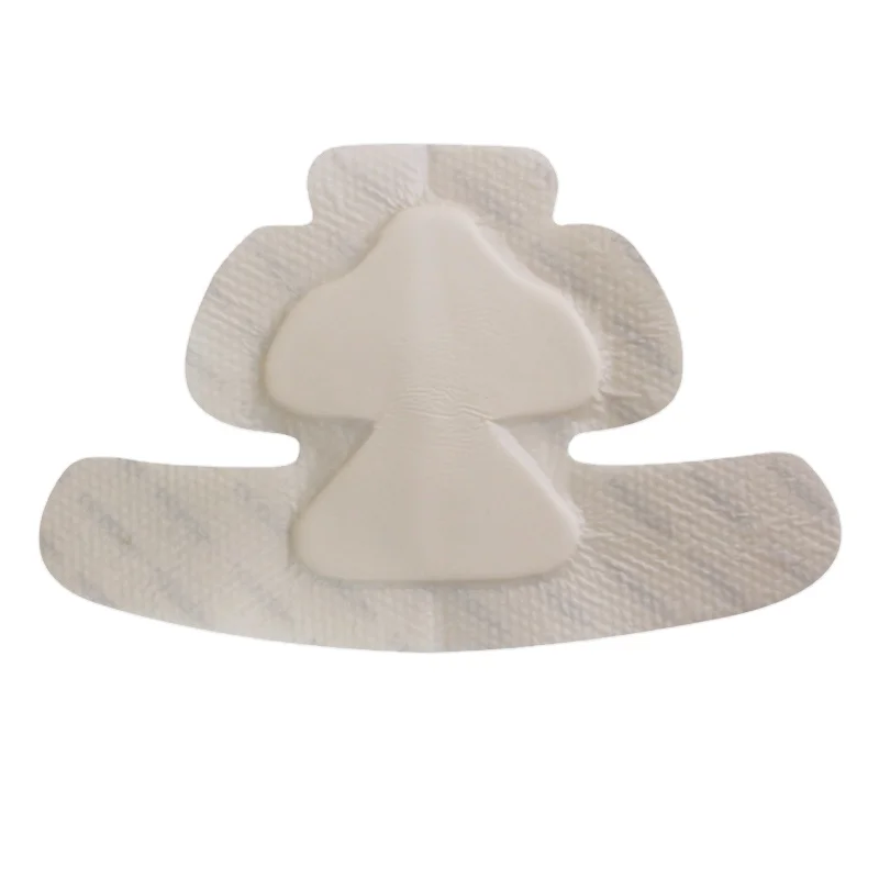 Medical Silicone Foam Dressing for Pressure Ulcer Heel Wounds High- Exuding Wounds from ISO Manufacturer