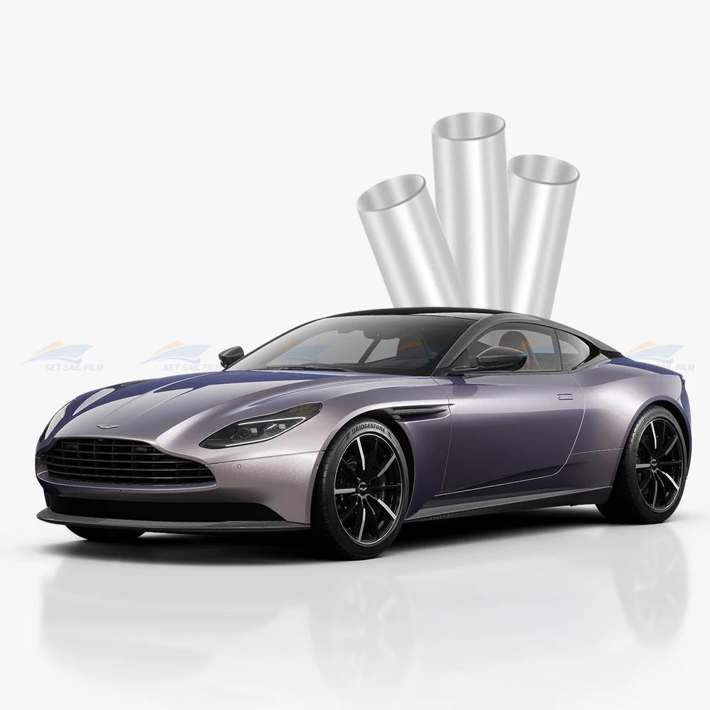 Super Glossy Transparent Tph Tpu Clear Car Paint Protection Car Film