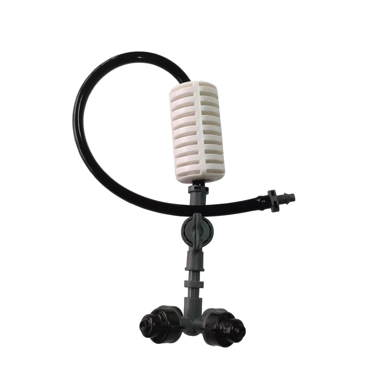 High quality Garden micro sprinkler agriculture misting system four outlet hanging complete fogger set