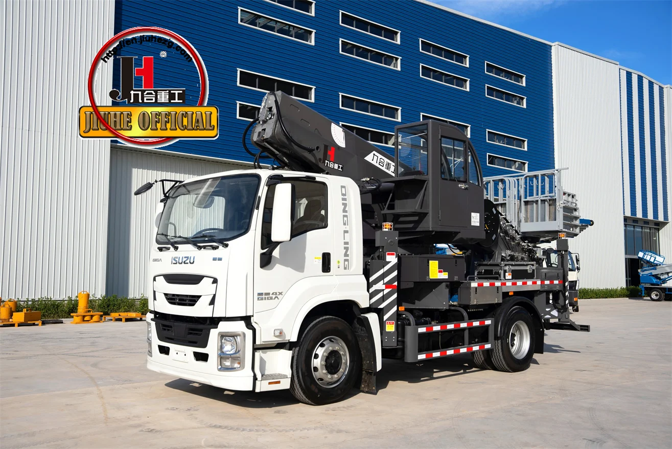 JUHE Group New  ISUZU GIGA 45m High-altitude Operation truck 4x2 205hp skyLift aerial  Working truck  Directly From Factory