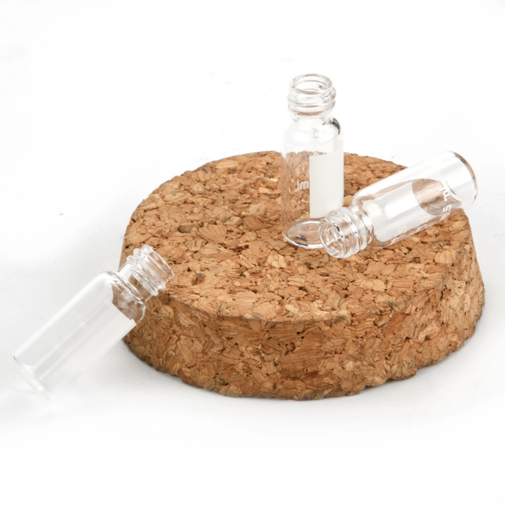 Wholesale 2ml screw top lab autosample liquid chromatography 2mL amber hplc glass sampling vials