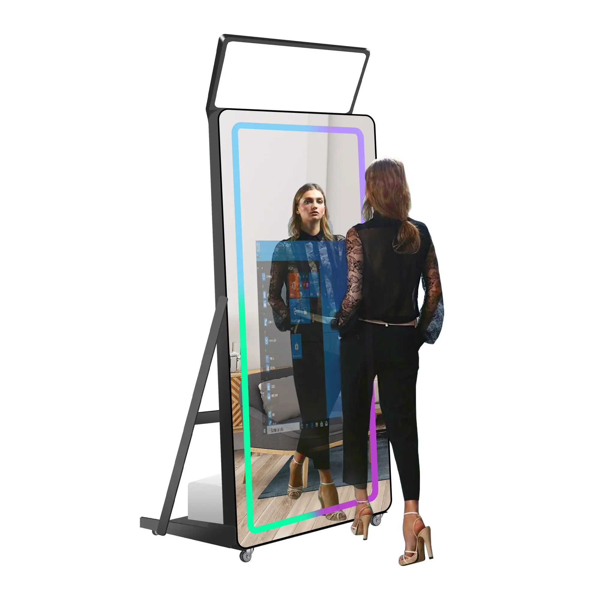 Mirror Gym Interactive Health Full Body Sport Gym Floor Wall Exercise Workout Mirror Smart Fitness Mirror