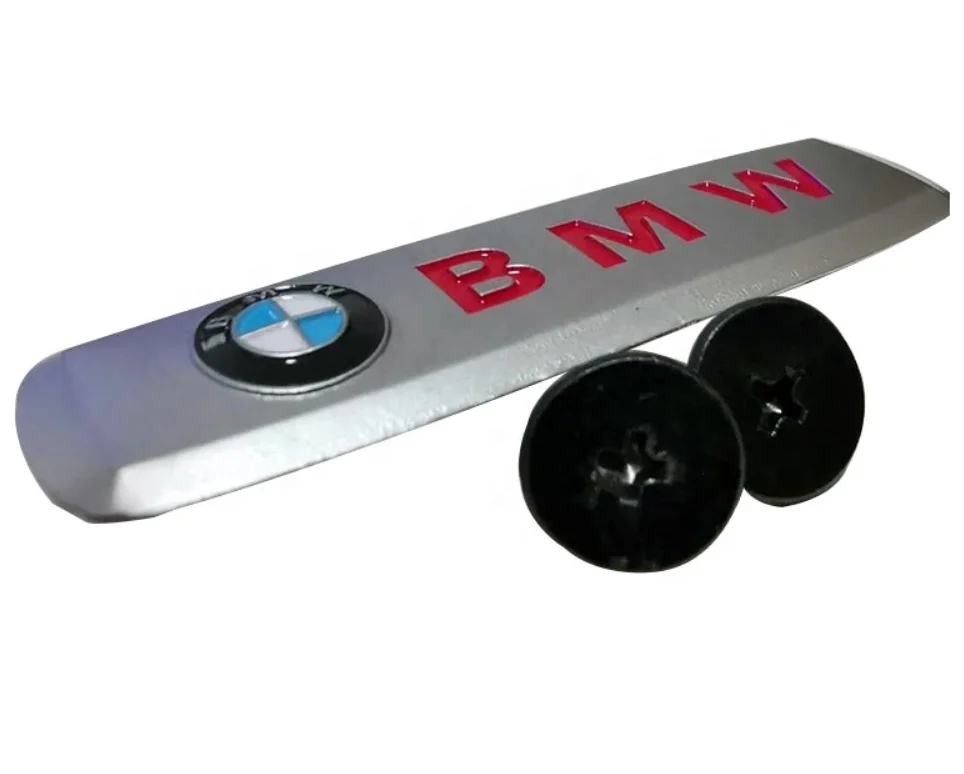 3D металлический автомобильный тисненый логотип бейдж оптом