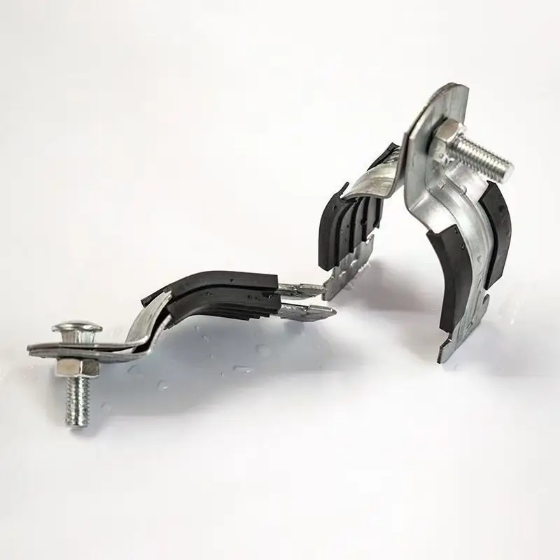 Songyin Kunshen Unistrut Channel Anti-Seismic Bracket Cable Clamps for Pipe Conduit Clamp Rubber Available Inch Metric Metal