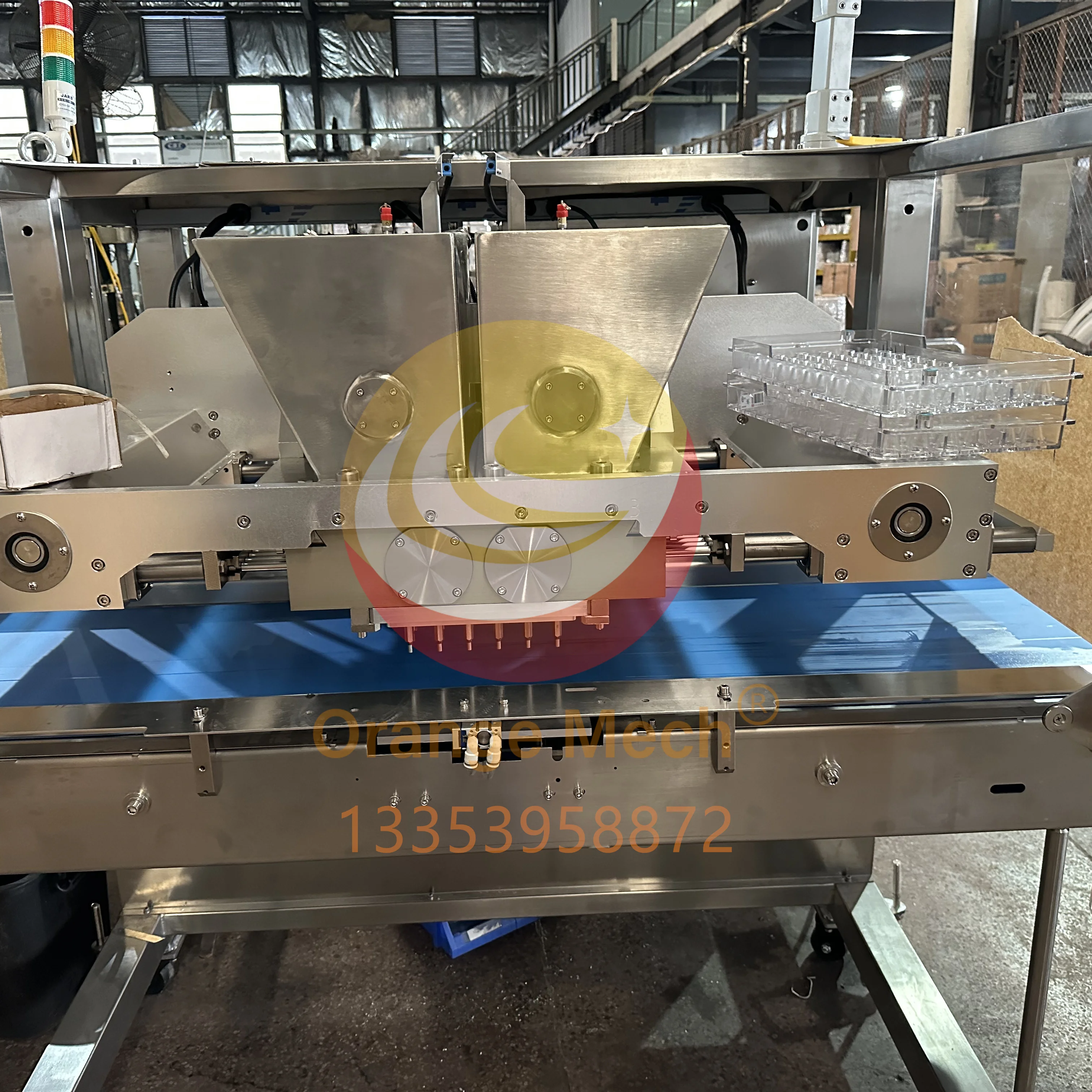 Professional Chocolate Molding and Tempering System Ideal for Large-Scale Chocolate Manufacturing