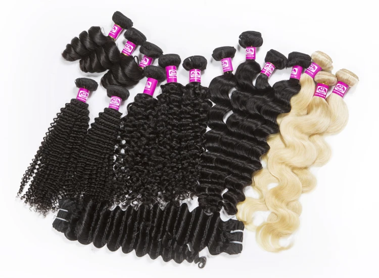 
Best Selling 8-30inch Virgin Remy human hair Weave Cuticle Aligned Mink Brazilian Human Hair Bundles With Lace Frontals OEM 