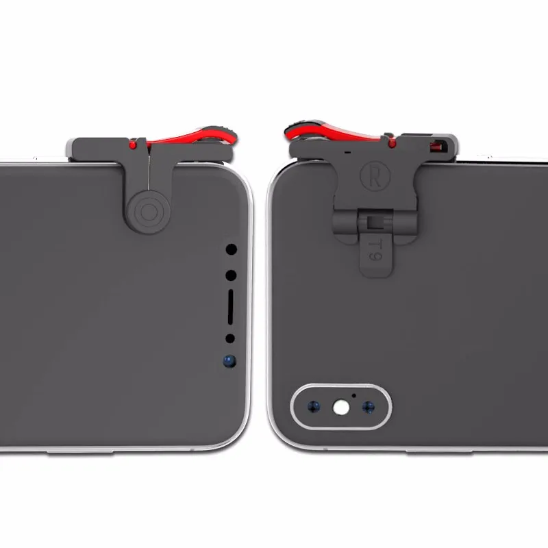 D9 Portable PUBG Game Controller Gamepad Mobile Phone L1 R1 Trigger Shooting Aim Key Button Gamepad Joystick For IOS Android