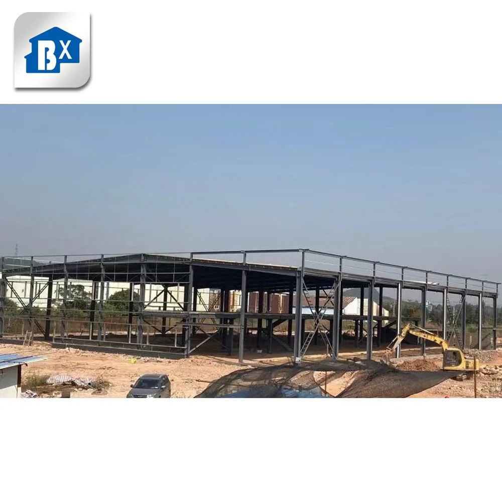 Factory Directly Supply Steel Structure Automobile Sales Shop Car Showroom Steel Structure Building Auto Shop