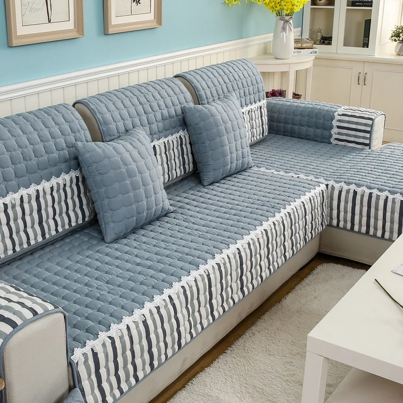 Four Seasons Universal Fabric Anti-Skid Simple Modern All Inclusive Living Room Cushion Full Sofa Slipcovers