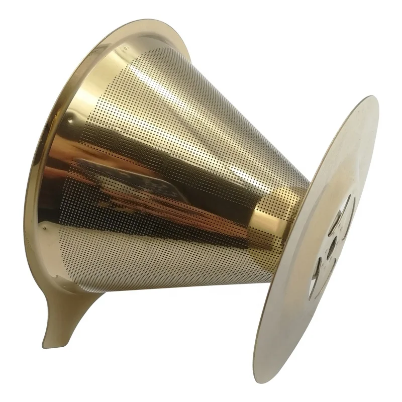 Easy To Clean 50 Micron Stainless Steel Cold Brew Coffee Filter Basket