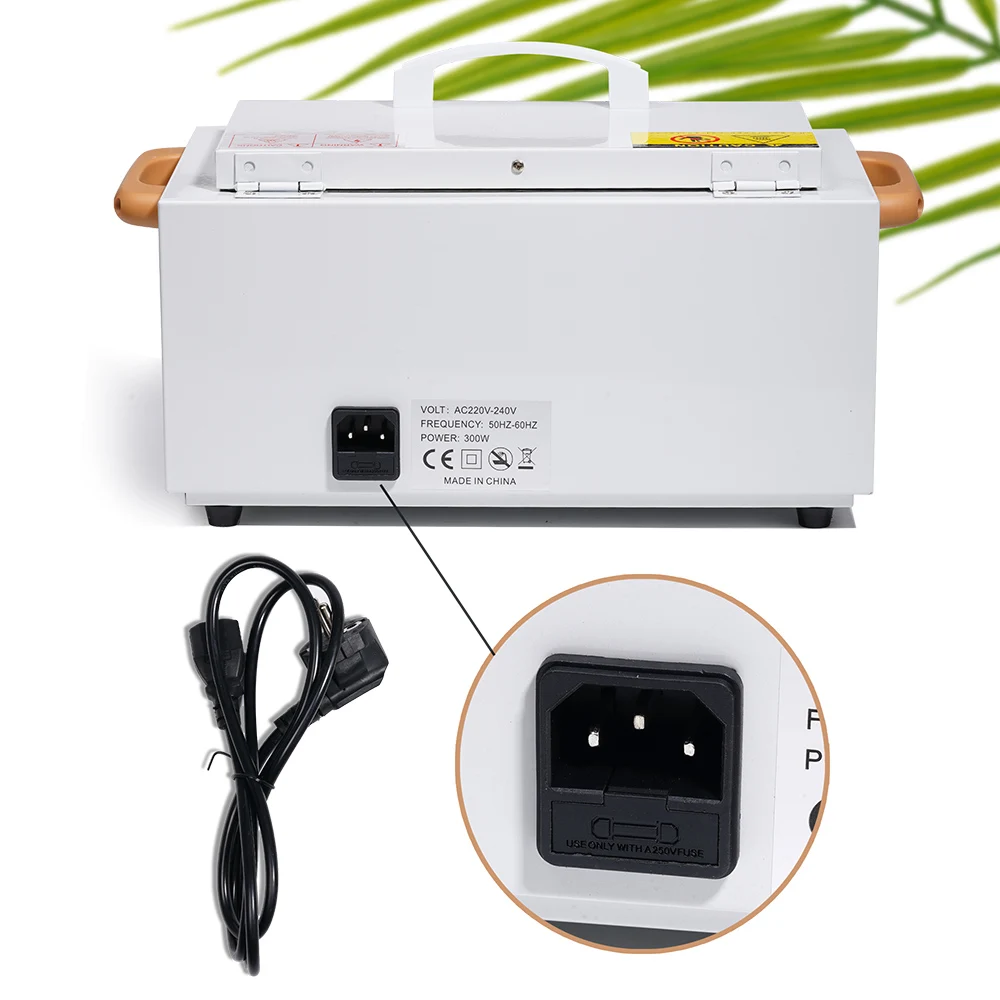 Dry Heat High Temperature Sterilizer Nail Tools Hot Air Disinfection Cabinet Manicure Pedicure Salon Machine