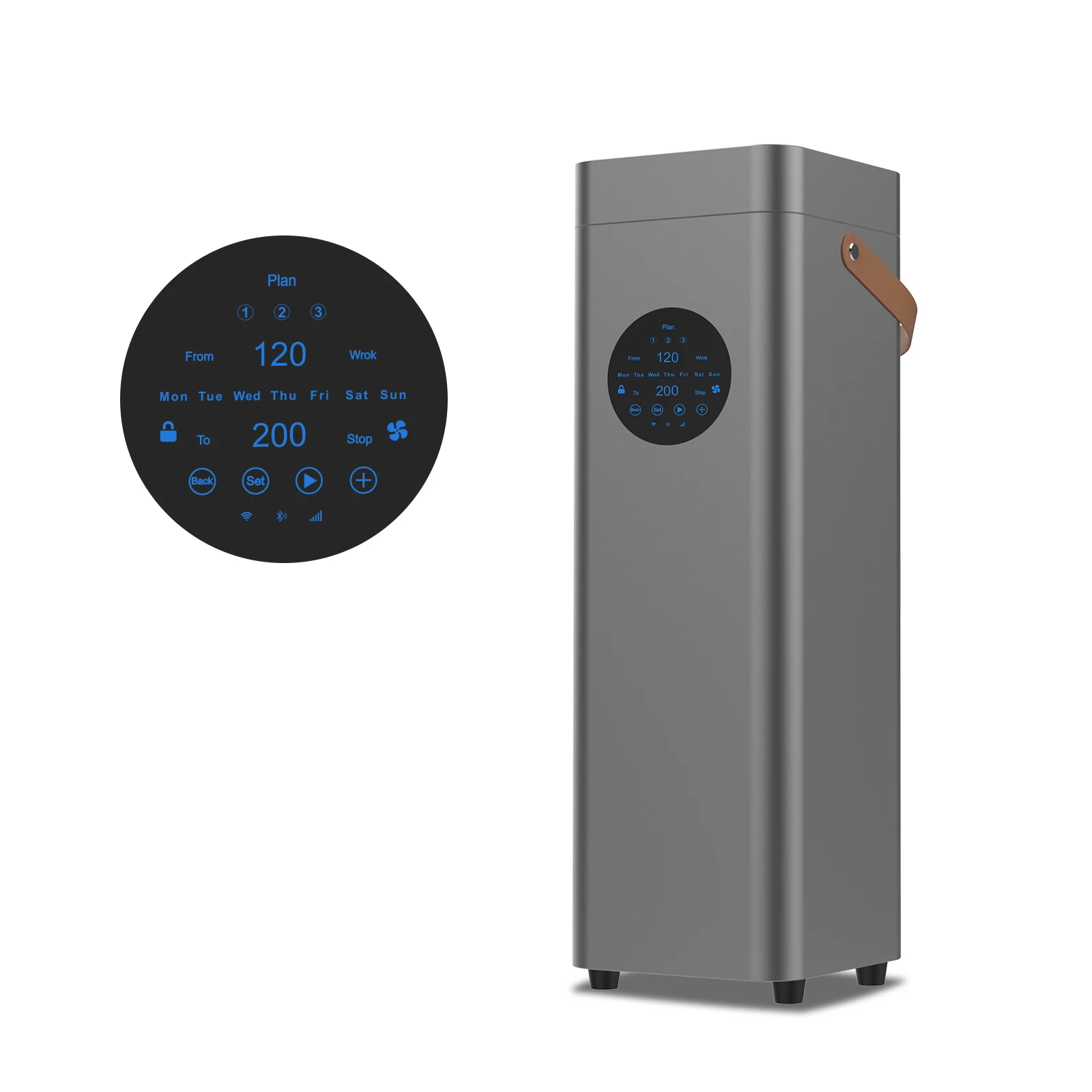 1500ml Powerful Electric Aroma Diffuser Cold air Professional Essential Oil Wholesale Freshener for Hvac