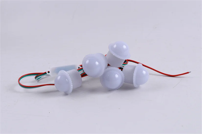 SMD5050 30mm RGB LED Point Light  Amusement LED Lamp for Amusement Park Rides With 160 Deg Viewing Angle