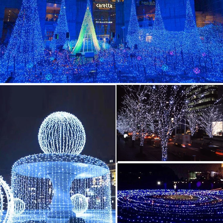 
Competitive Price Ip65 Waterproof 6w 220v Multicolor Holiday Decoration Hanging String Lights 