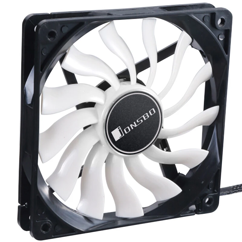 Применимый Вентилятор охлаждения компьютера JONSBO 12020 12 см, тихий кулер питания процессора, вентилятор корпуса КОРПУСА