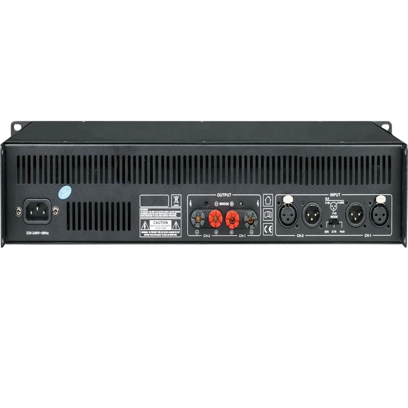 I Series Class AB Amplifier 2 Channel Amp Professional Audio Amplifier