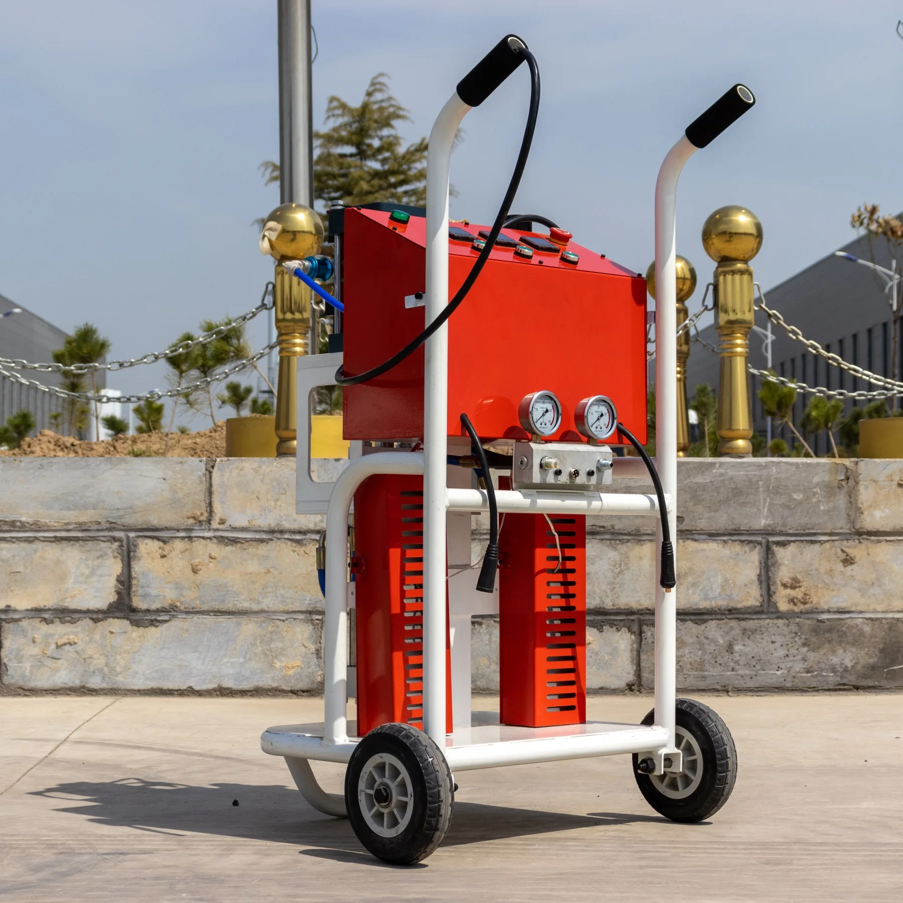 Construction Machinery Wet Floral Foam Making Machine Hydraulic Polyurethane Foaming Machine