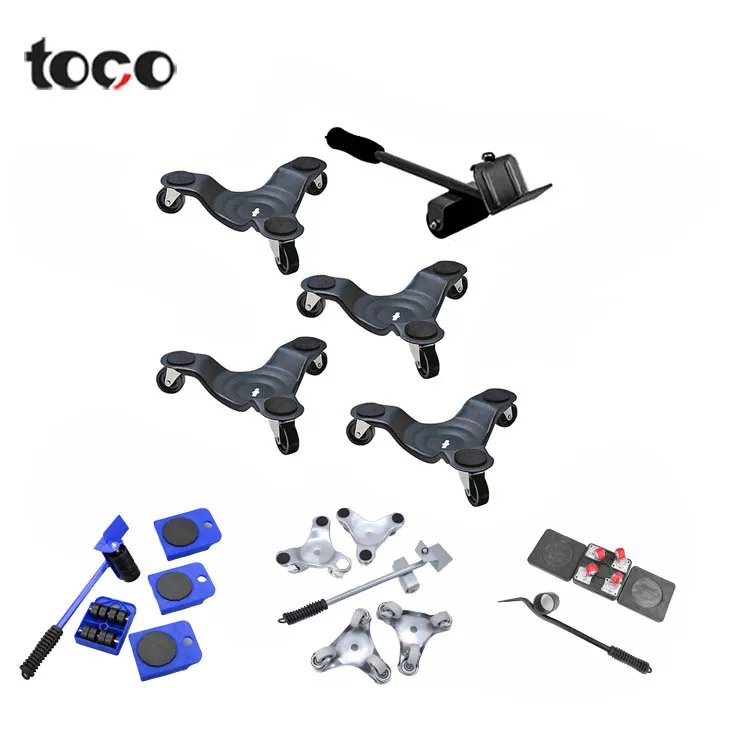 TOCO Heavy Furniture Moving Mover 5pcs/set Moving Tool Mover Transport Set Home Moving Artifact