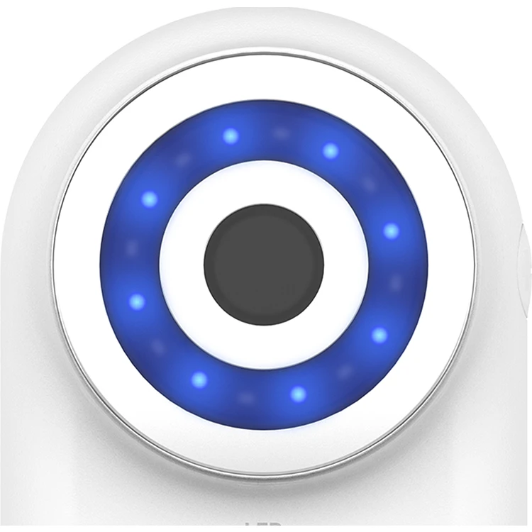 
New Micro current Anti Aging Pore shrinking Reduce acne Skin rejuvenation Mini Face mass led heat ems electronic Beauty Device 