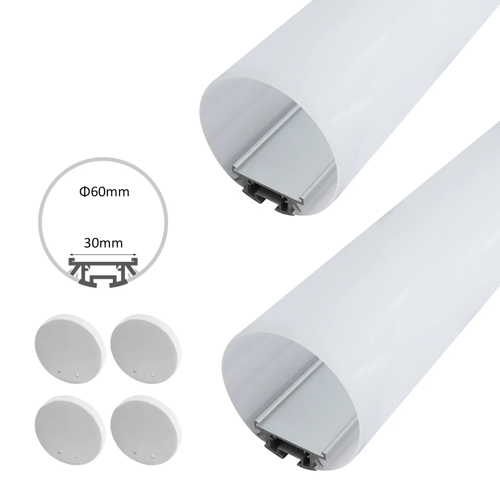 Hot Sale R60 Stretch Ceiling Aluminum Profile Housing Channel Aluminum Profiles With Led For Ceiling