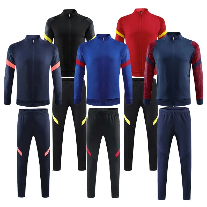 Custom Training Gym Track Suits Custom Mens Jogging Tracksuit football tracksuits team soccer tracksuit Mens Sweatsuit