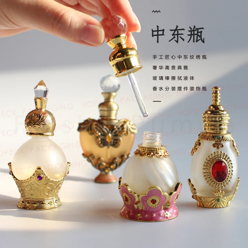 
High-grade exotic perfume glass bottle glass vial 