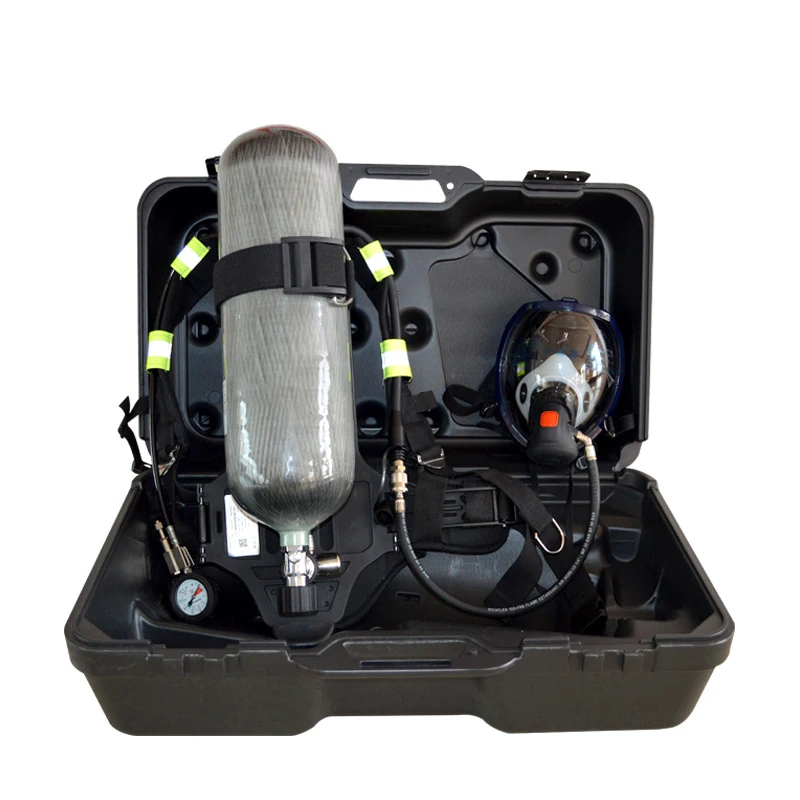 Hot Selling Carbon Fiber Cylinder Self-Contained Breathing Apparatus Fire Fighting Equipment